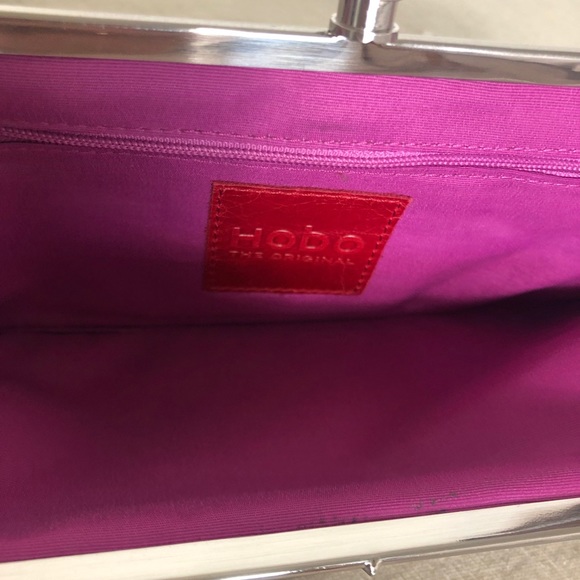 HOBO Gold Snakeprint Wallet - Picture 5 of 12